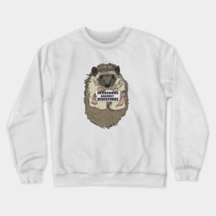 Hedgehogs Against Hedgefunds - Gamestop stock meme Crewneck Sweatshirt